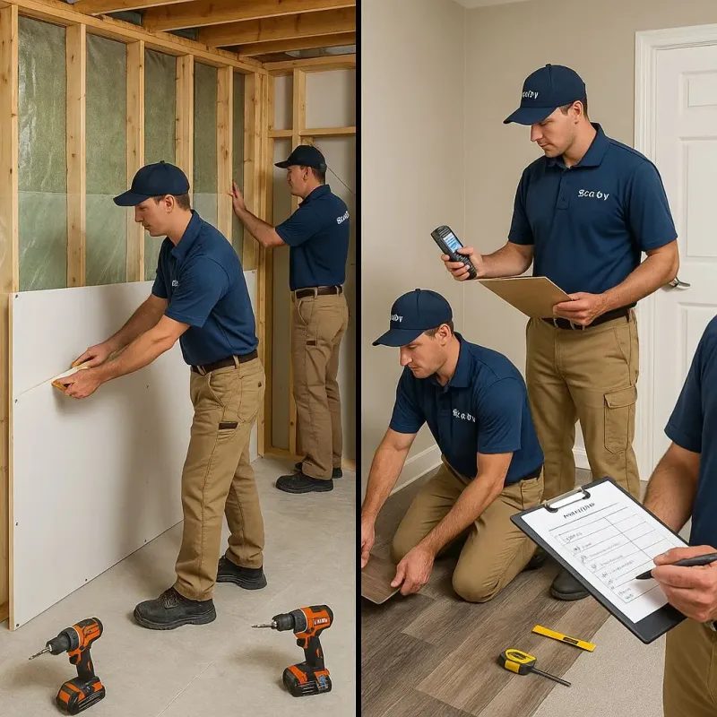 Repairs and Reconstruction process in Barker Heights, NC